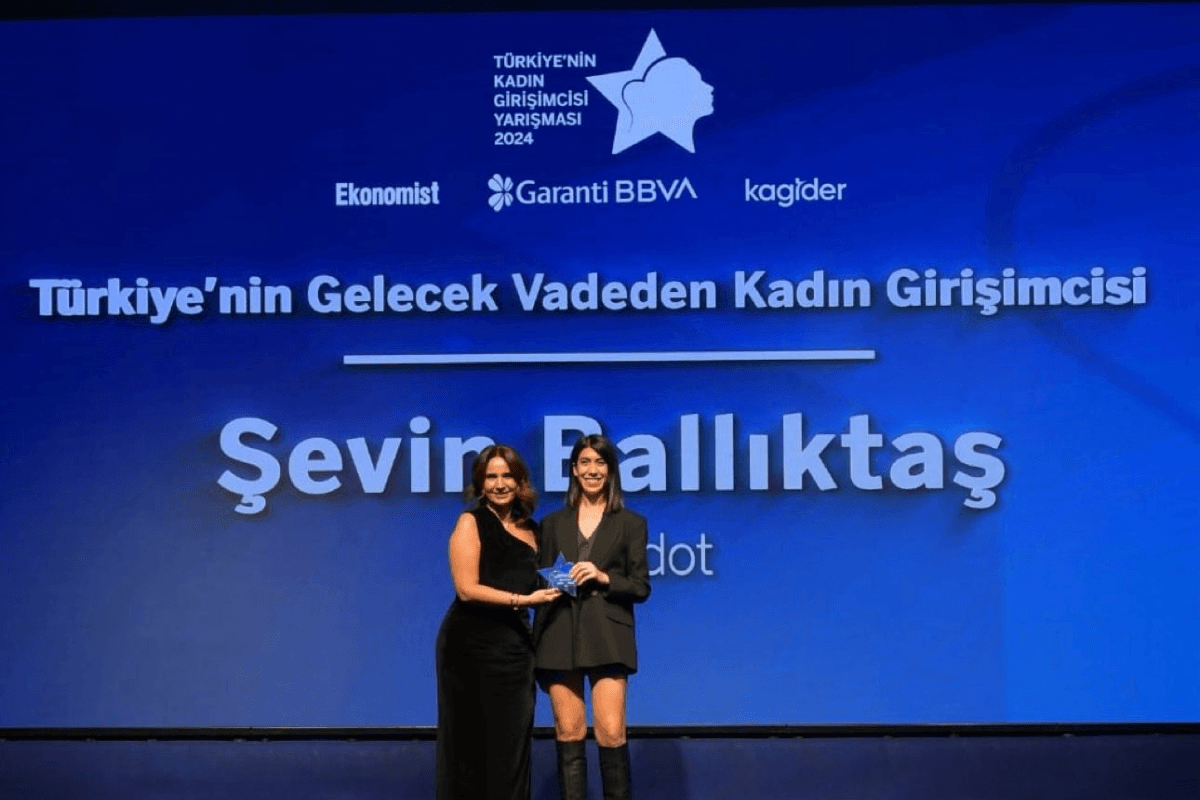 Our Co-Founder & CEO named Türkiye’s Promising Woman Entrepreneur of the Year